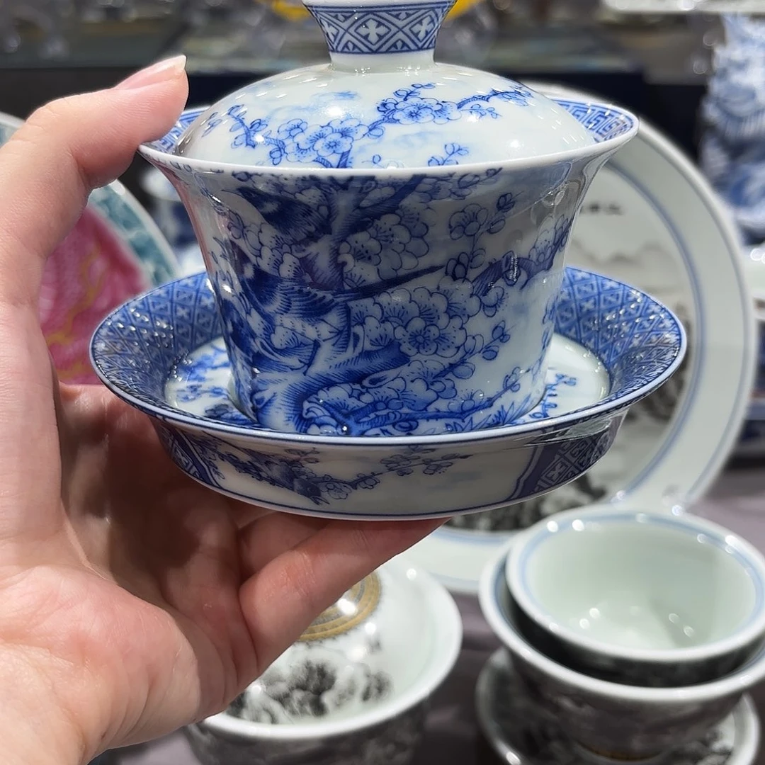 瓷片景德镇瓷器艺术半手