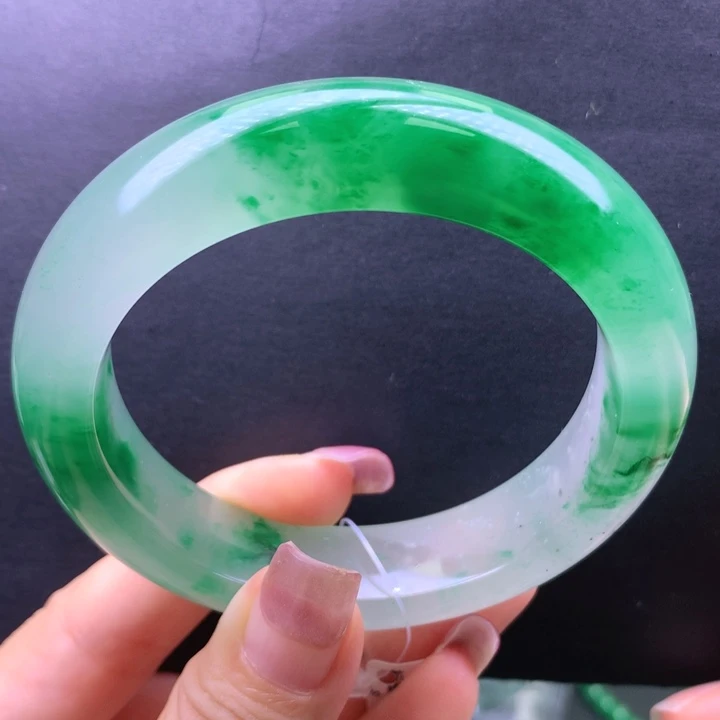 未镶嵌手镯石英质玉57 58