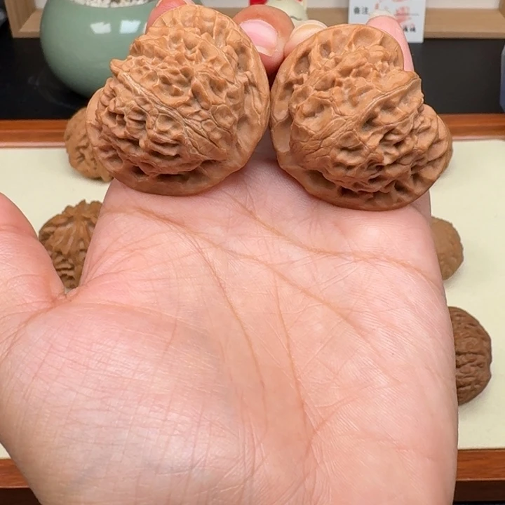 文玩核桃把件宫灯41全品