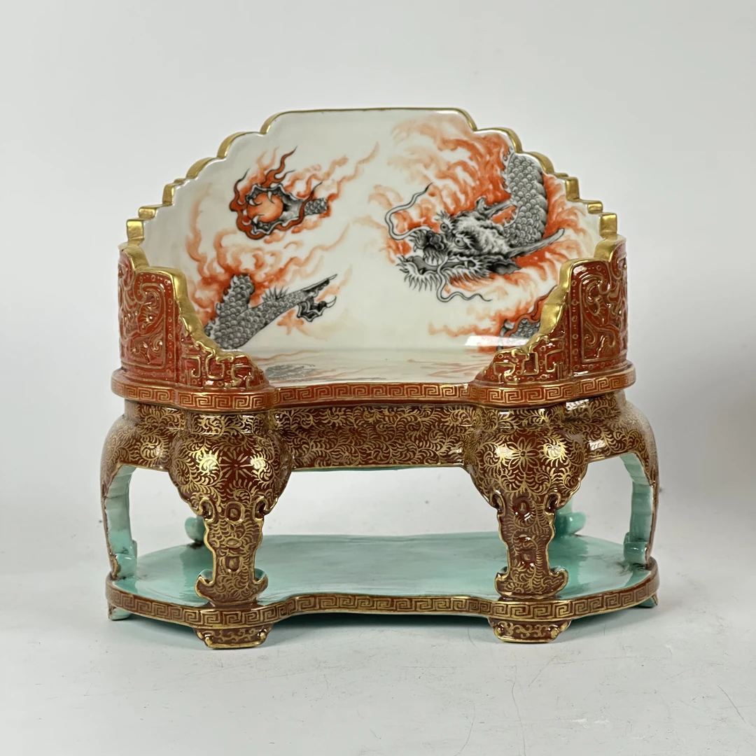珐琅彩龙纹椅收藏鉴赏