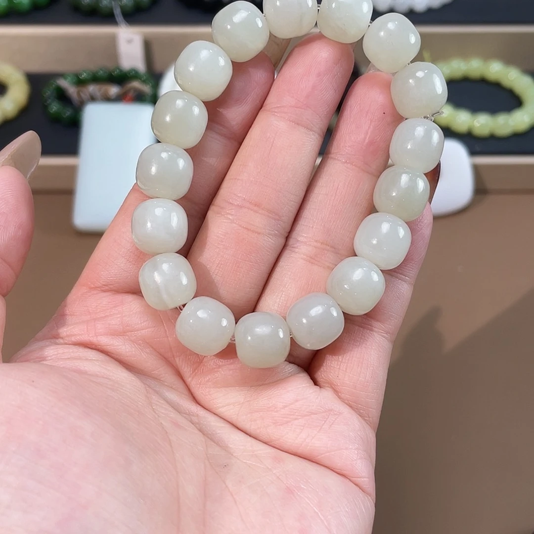 和田玉手链未镶嵌11.5