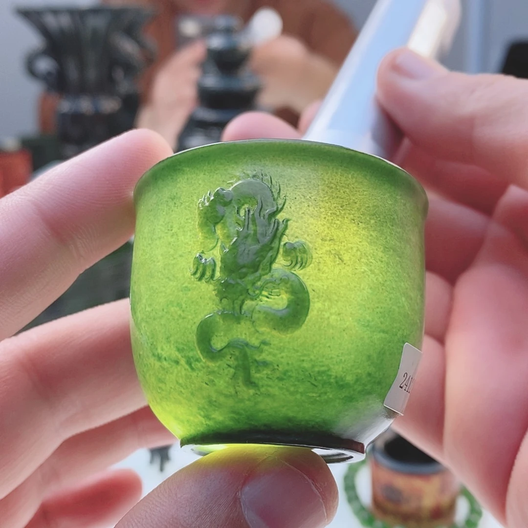 和田玉（青玉）把件未镶嵌