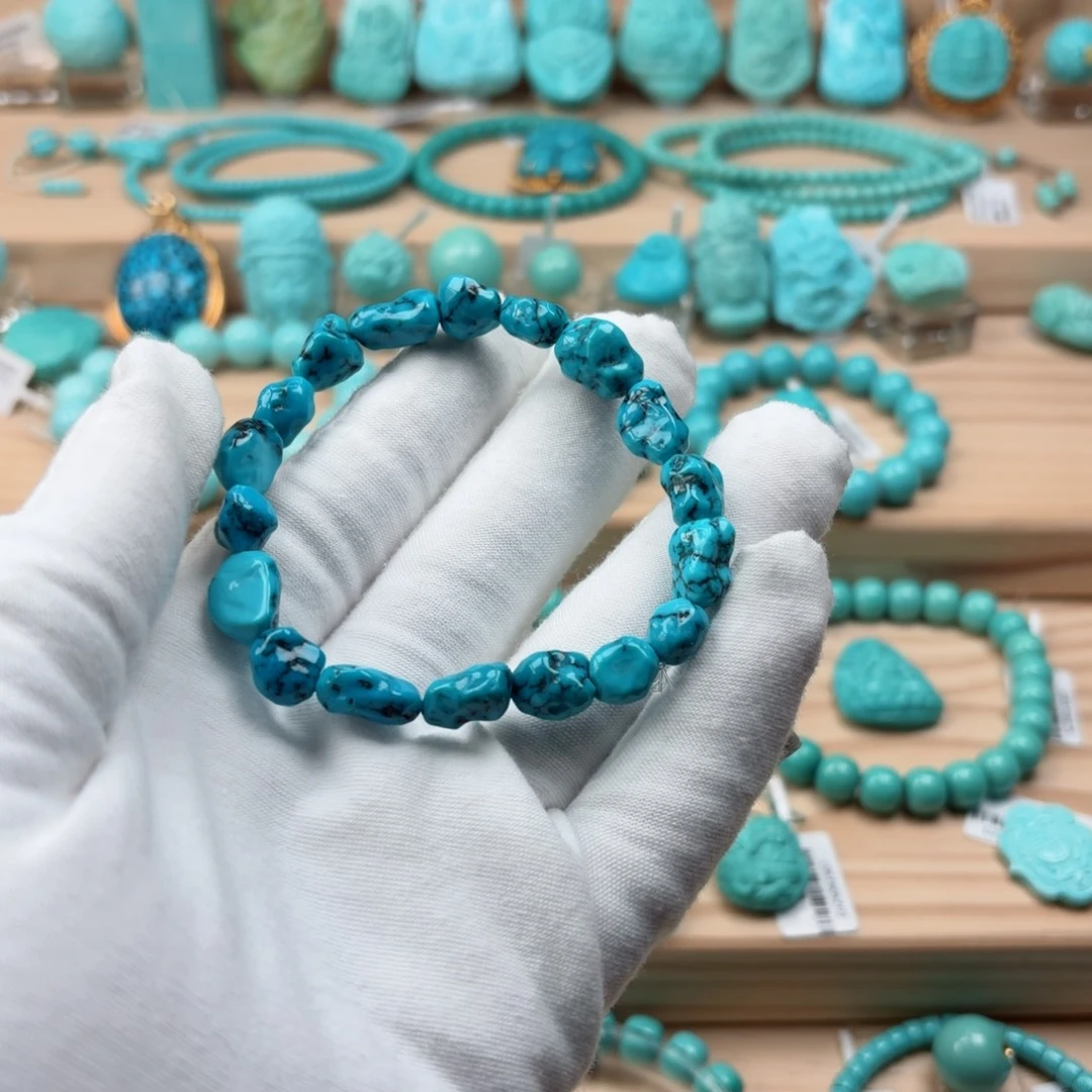 绿松石未镶嵌珠宝奇石