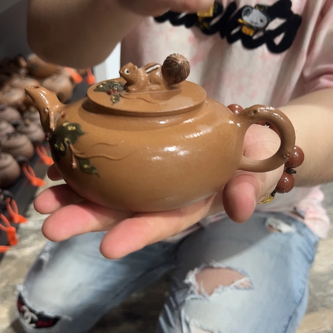 茶壶紫砂紫砂壶紫砂茶宠茶叶罐
