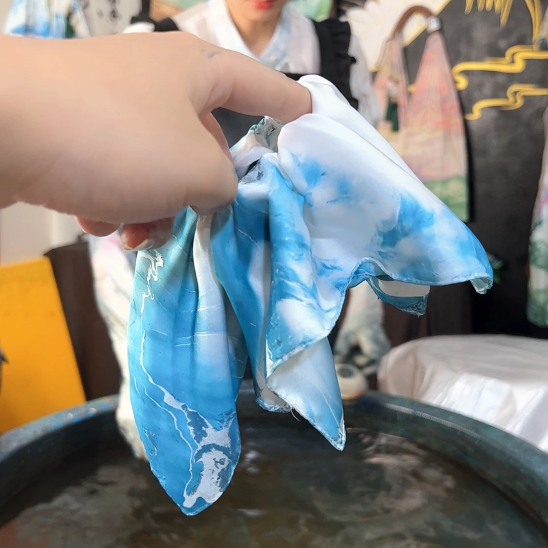 594 缎面发圈手作饰品