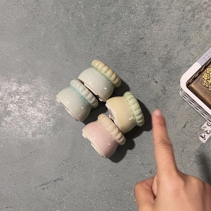 红陶【满10米包邮默认微瑕疵】4个浮力