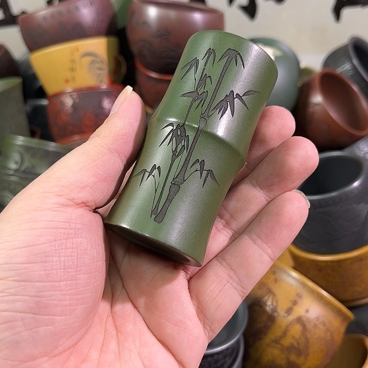 茶杯紫砂全手工紫砂 主人杯