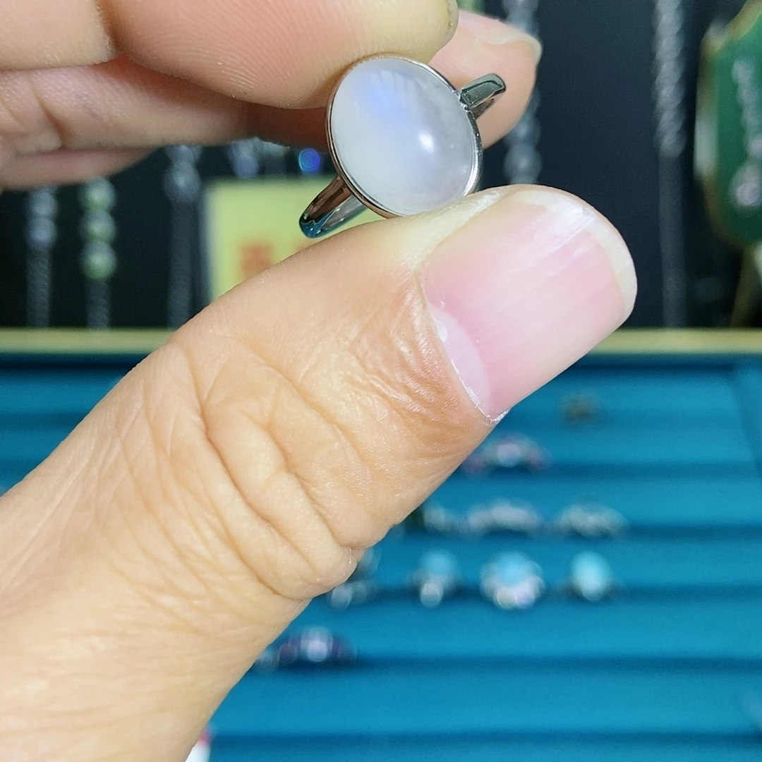 【闪购商品】紫晶珠宝半成品银S925镶嵌