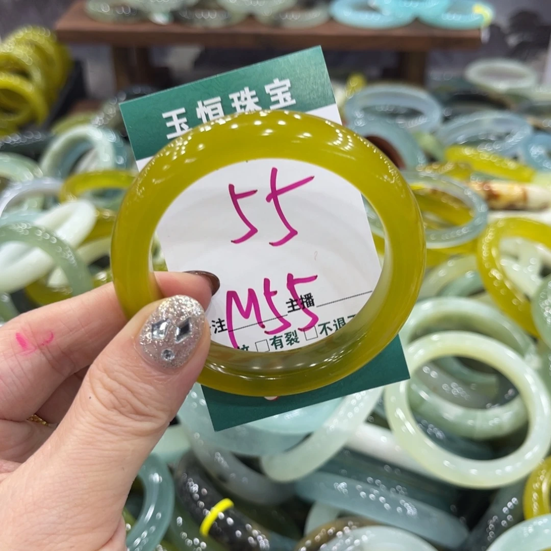 岫玉未镶嵌手镯手镯