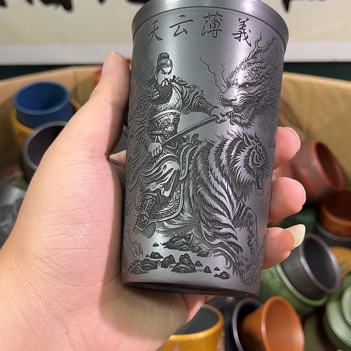茶杯紫砂全手工紫砂主人杯