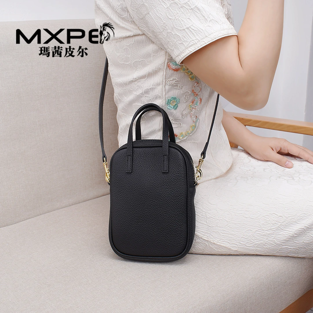 女士斜挎包2025新款时尚手机包小众设计感简约通勤日常单肩斜挎包