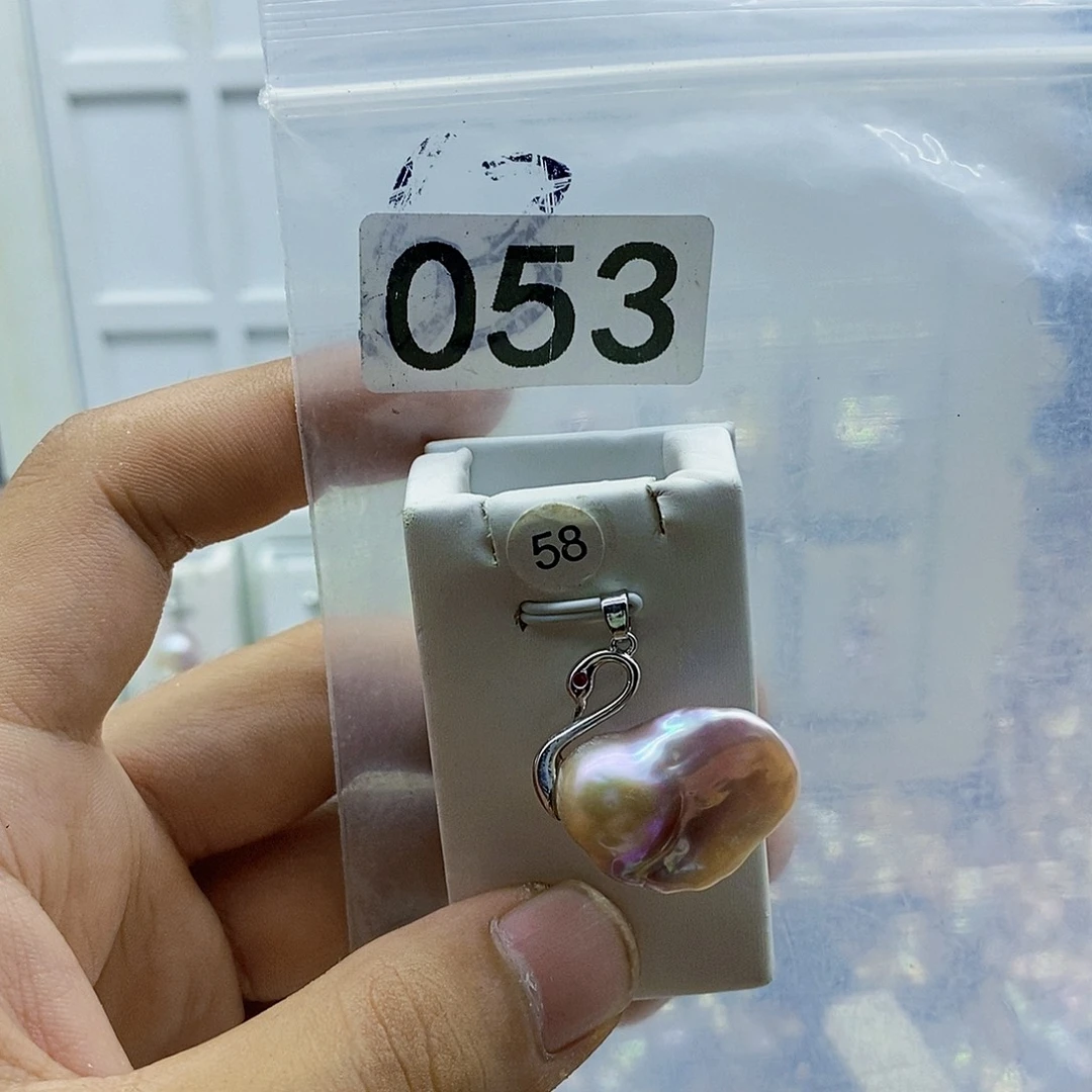 颈饰合金淡水珍珠