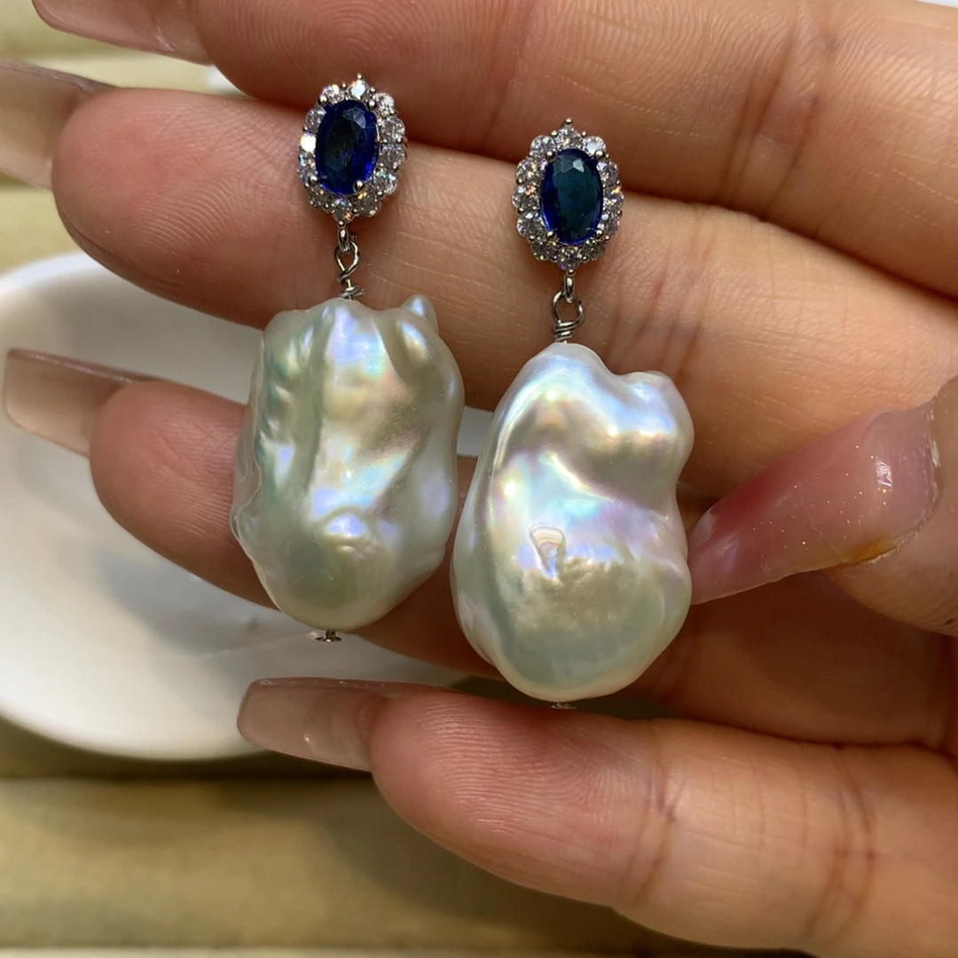 未镶嵌耳饰淡水珍珠