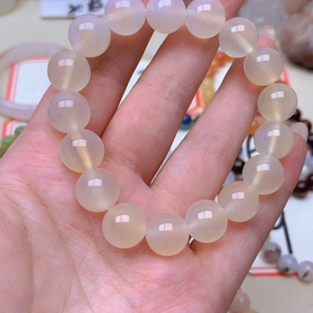 【闪购商品】玛瑙/玉髓未镶嵌珠宝半成品淺*