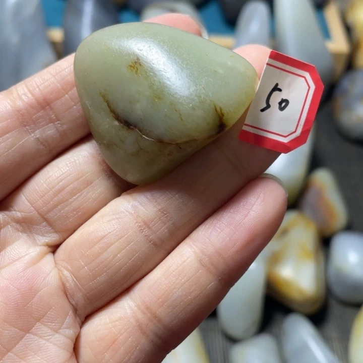 和田玉（青玉）未镶嵌颈饰