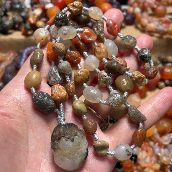 玛瑙/玉髓合金手链