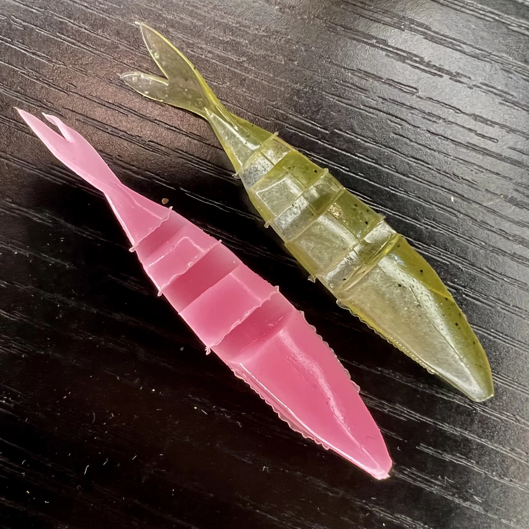 imakatsu  50mm多节软鱼 10条微瑕