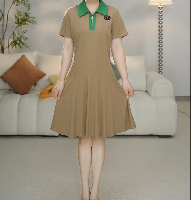 【31B55连衣裙】时尚休闲气质显瘦夏季中长款