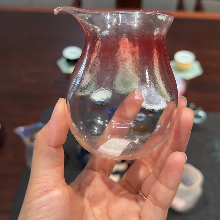 朱砂痣公道手工玻璃