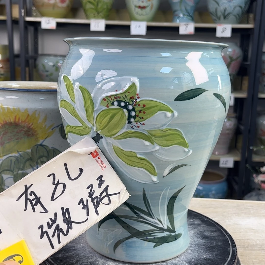 罐1xc景德镇陶瓷花盆