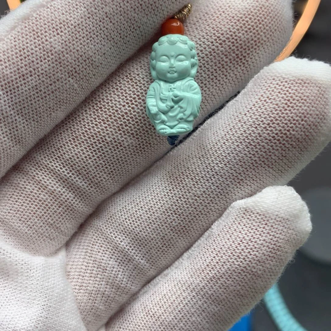 绿松石挂件未镶嵌