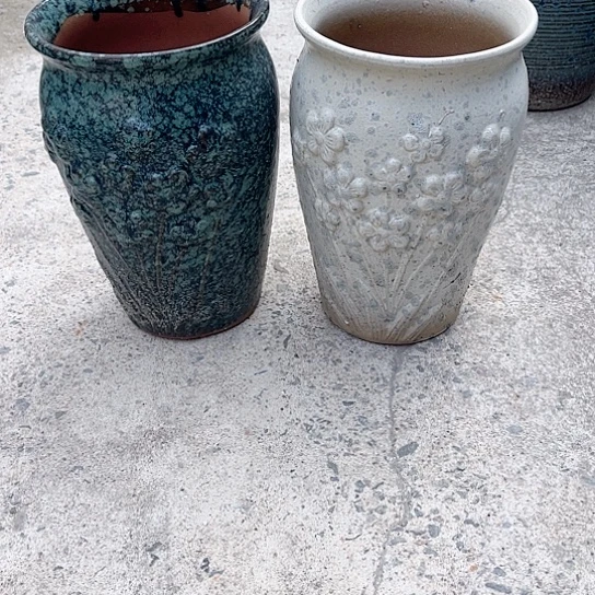 紫砂花盆高度24口径15