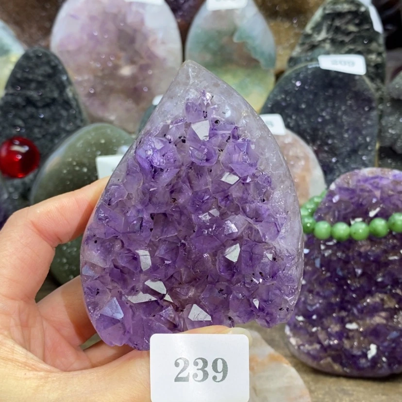 【闪购商品】未镶嵌大型摆件（非配饰）紫晶