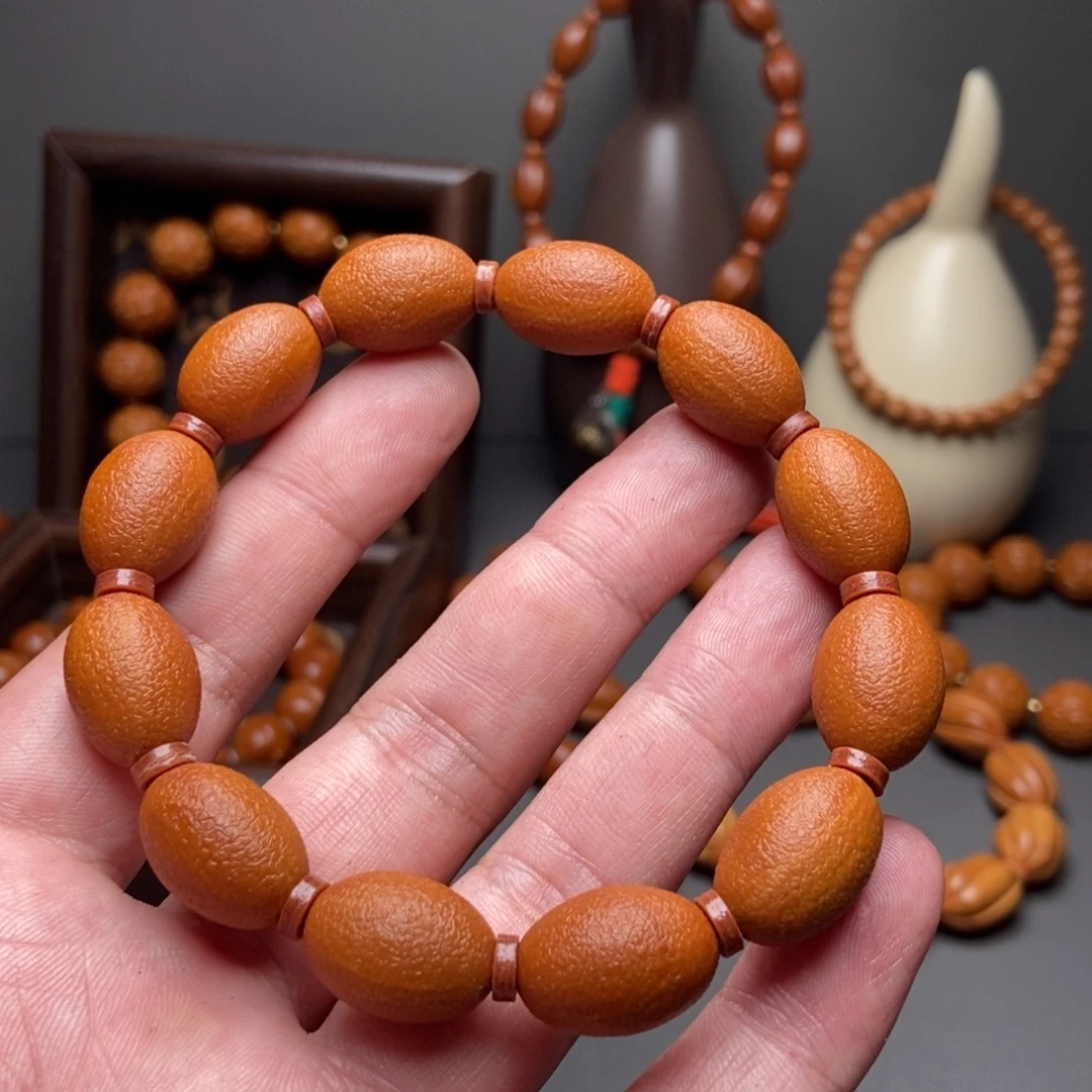 橄榄核手串/手链小青柑