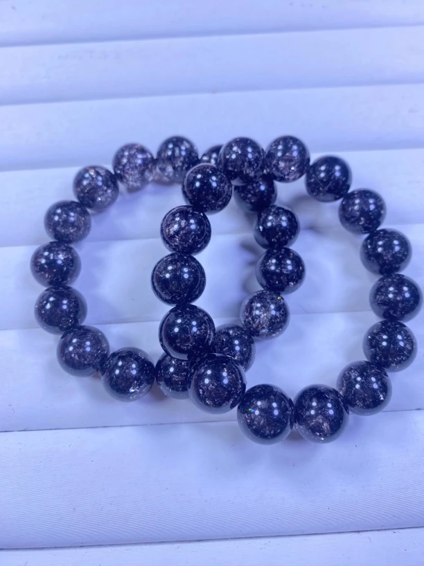 黑色14mm手串发一条D08