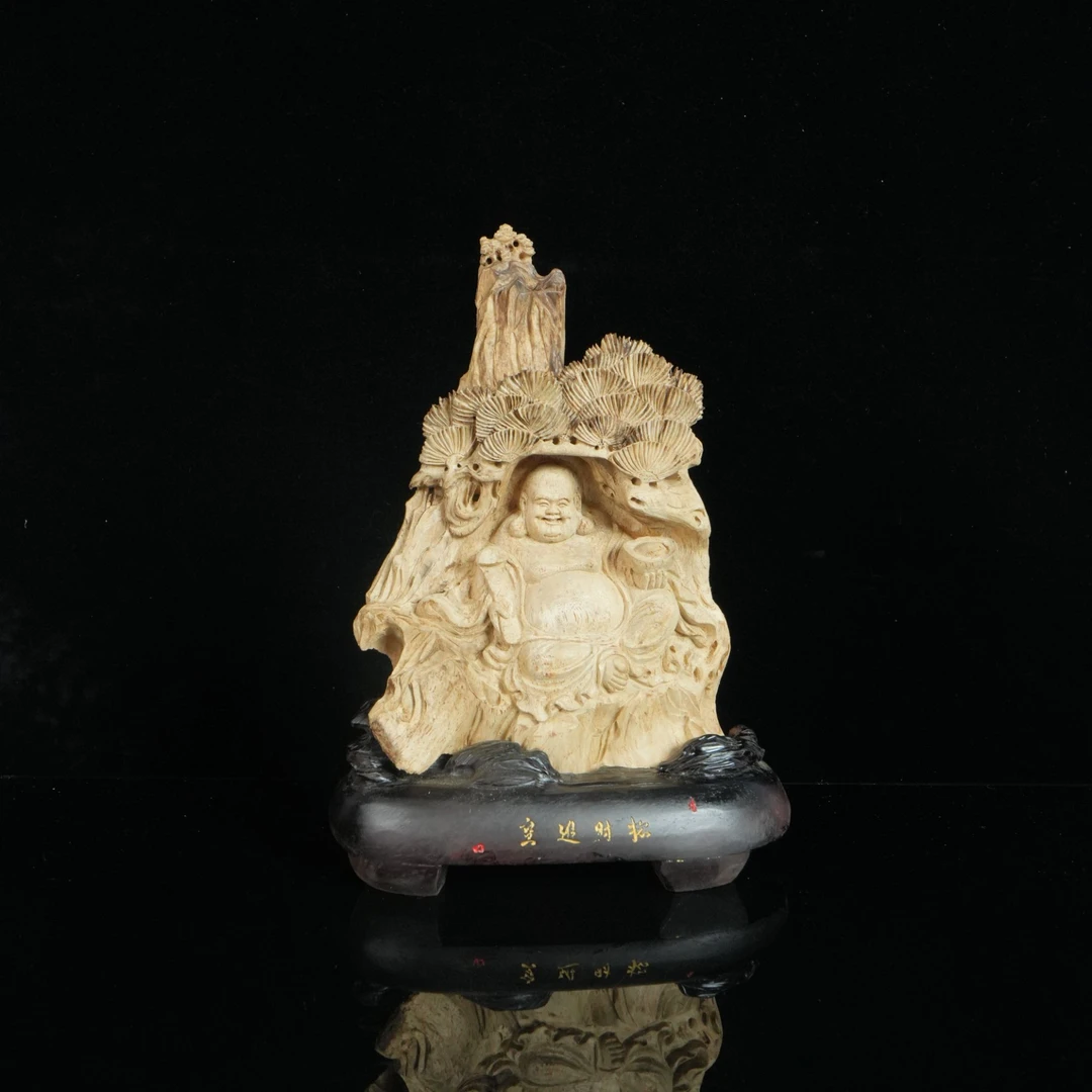 B548 加里曼丹高山老料沉香雕刻摆件 11x21x27cm 净253.9g