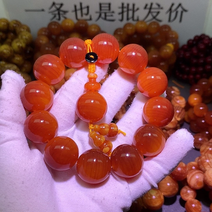 松木（琥珀木）手串/手链2.1 包浆高货