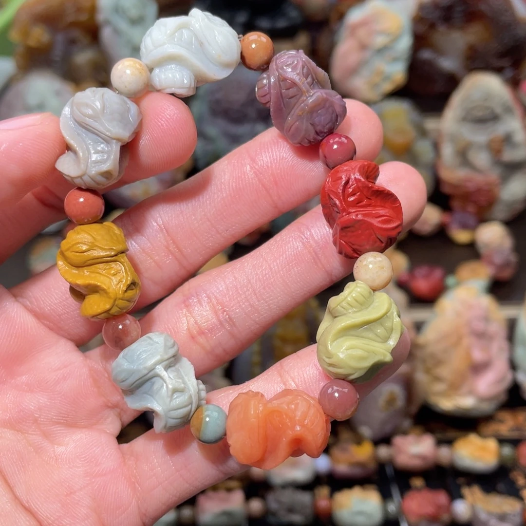 石英质玉未镶嵌手链