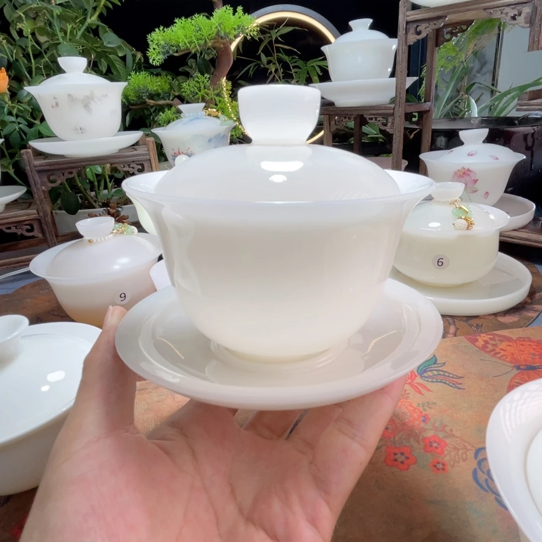 璞玉釉烧200ml大元宝