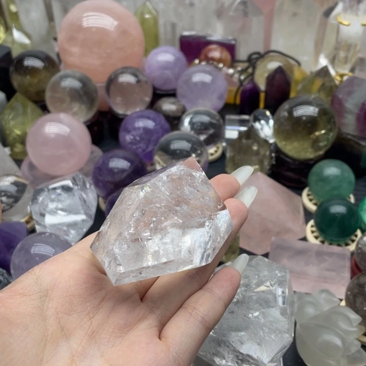 -***野水晶珠宝半成品未镶嵌天然水晶27