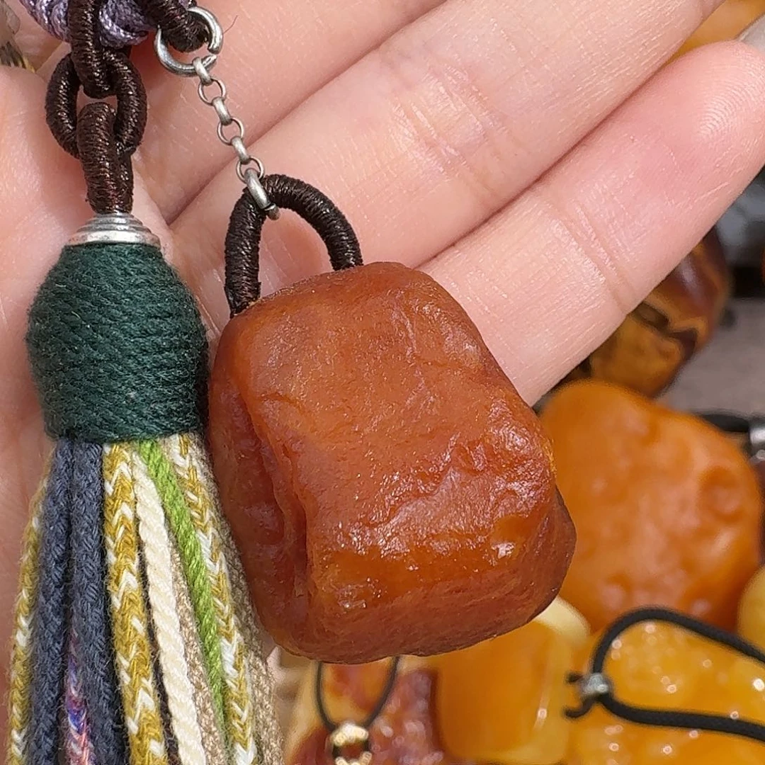 琥珀未镶嵌裸石我