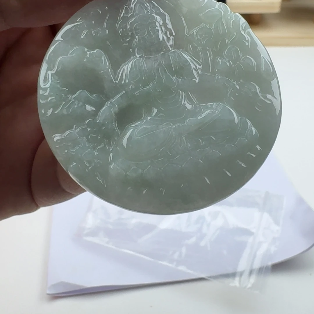 颈饰未镶嵌翡翠天然缅甸A货翡翠