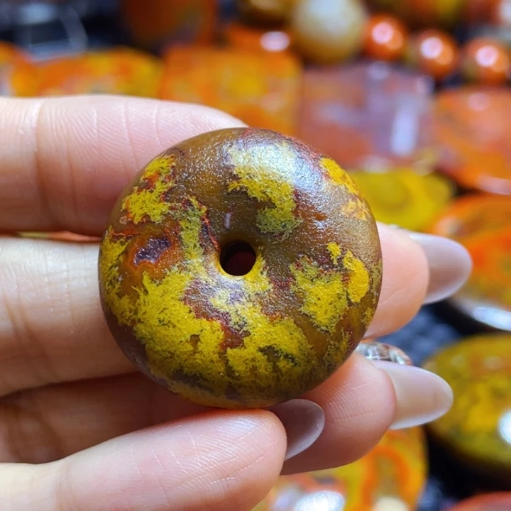 未镶嵌战国红吊坠玛瑙/玉髓