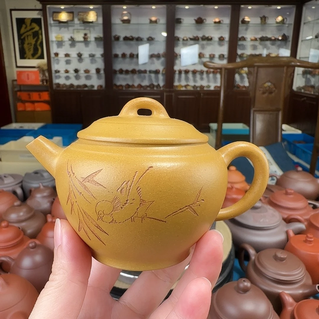 紫砂茶壶慕古段泥