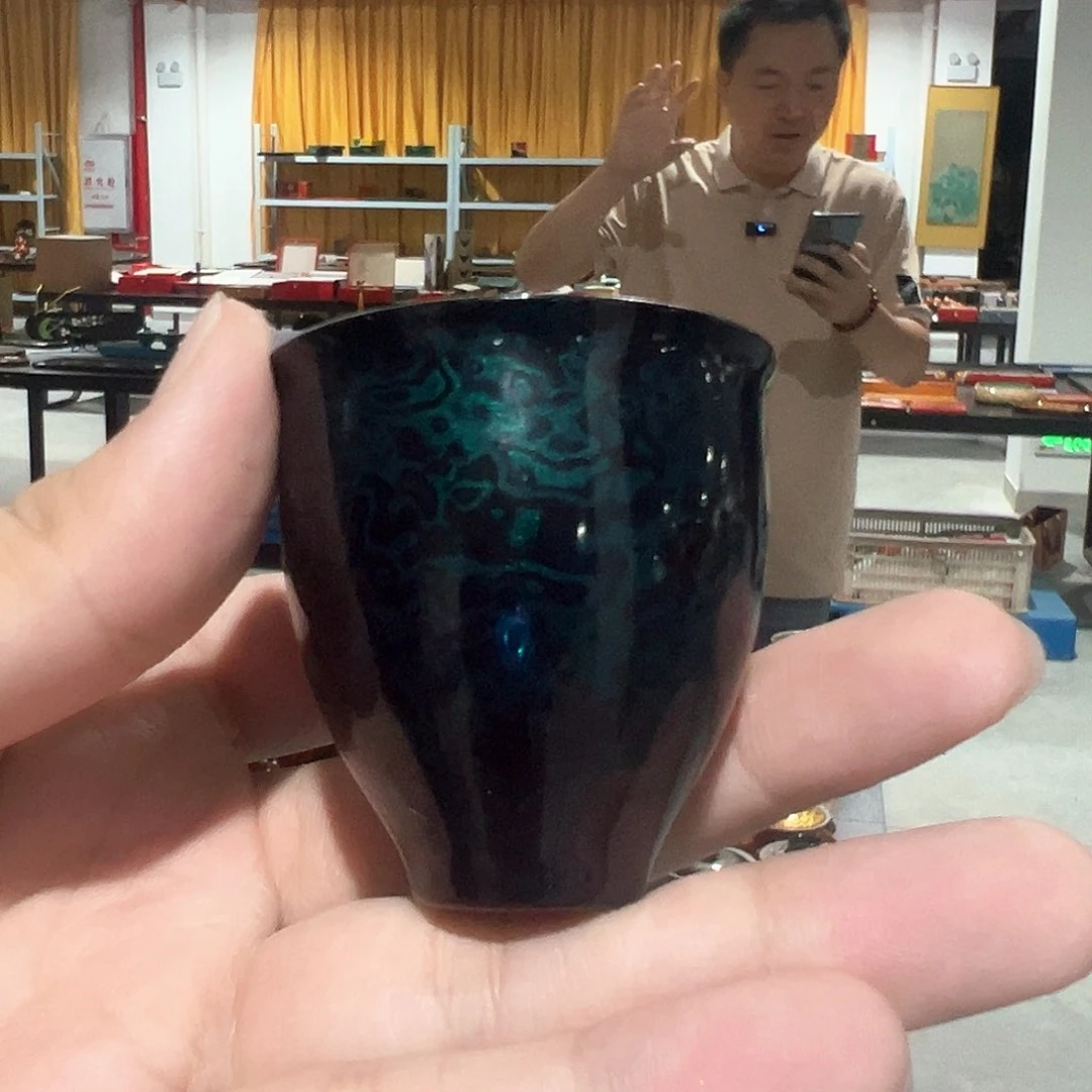 蓝宝砂一口杯太古