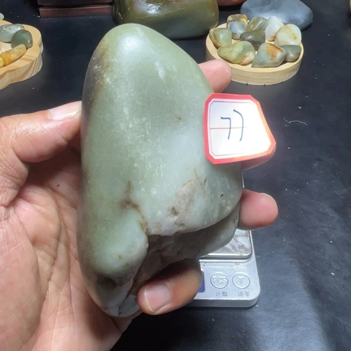 和田玉未镶嵌颈饰77