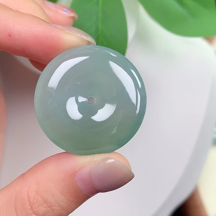 翡翠未镶嵌颈饰86