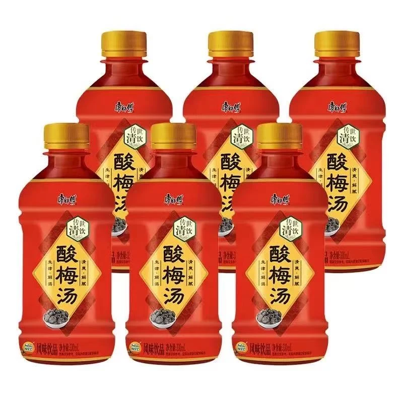 【补贴】康师傅酸梅汤风味饮料夏季畅饮酸梅汤330ml