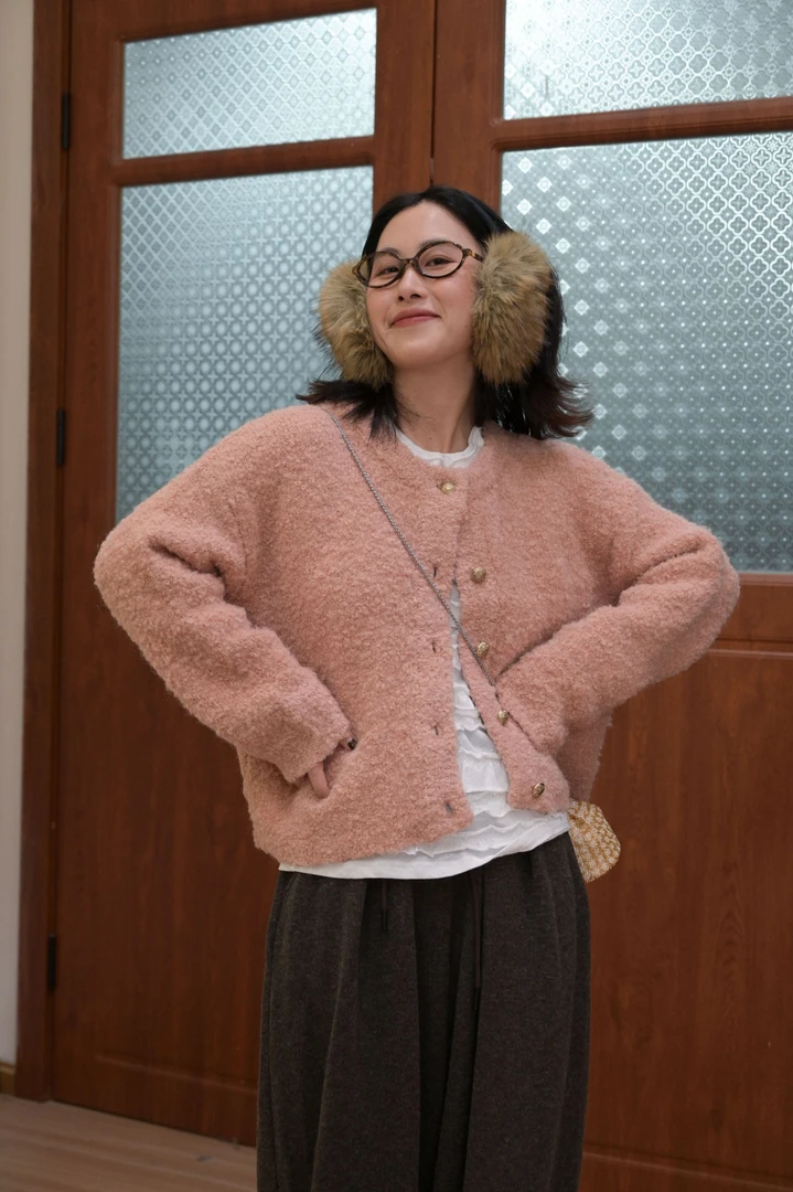 乐子家987-999冬季上衣小众百搭极简风格毛衣