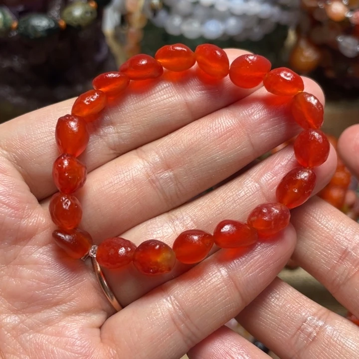 玛瑙/玉髓未镶嵌手链