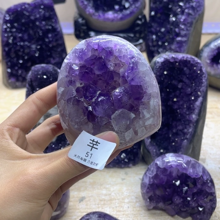 未镶嵌珠宝半成品紫晶S****?