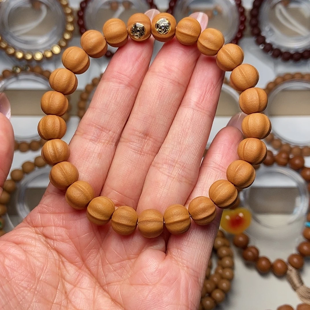 猴头核桃手串猴头双标哑光鲨鱼鳍尺寸10左右