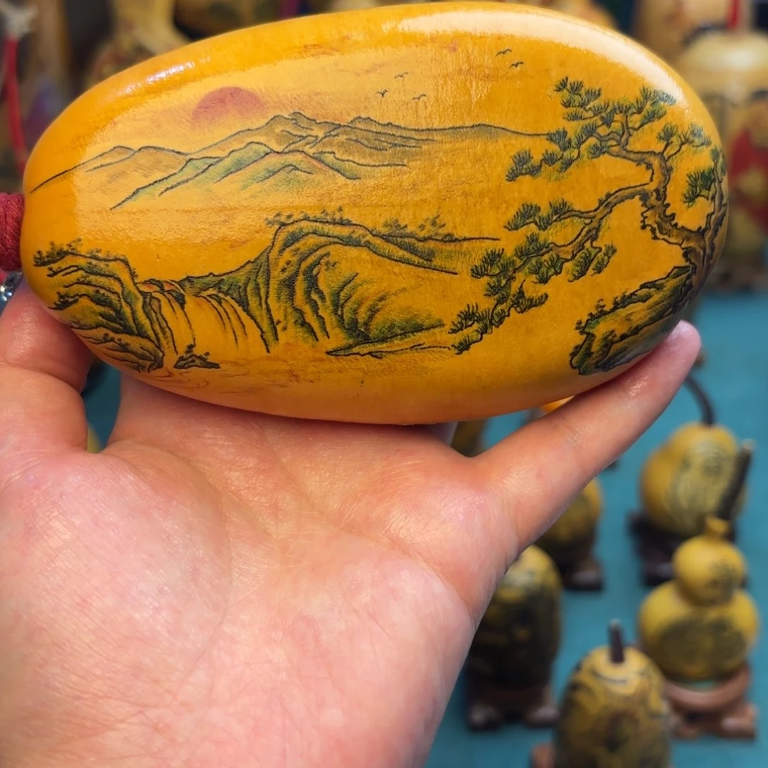 鹤***子针刺山水今天发货包邮