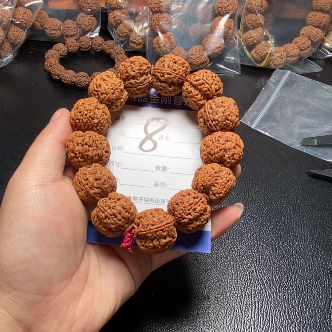 金刚菩提手串張*丰8号大金刚