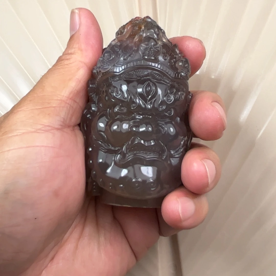 未镶嵌手把件玛瑙/玉髓