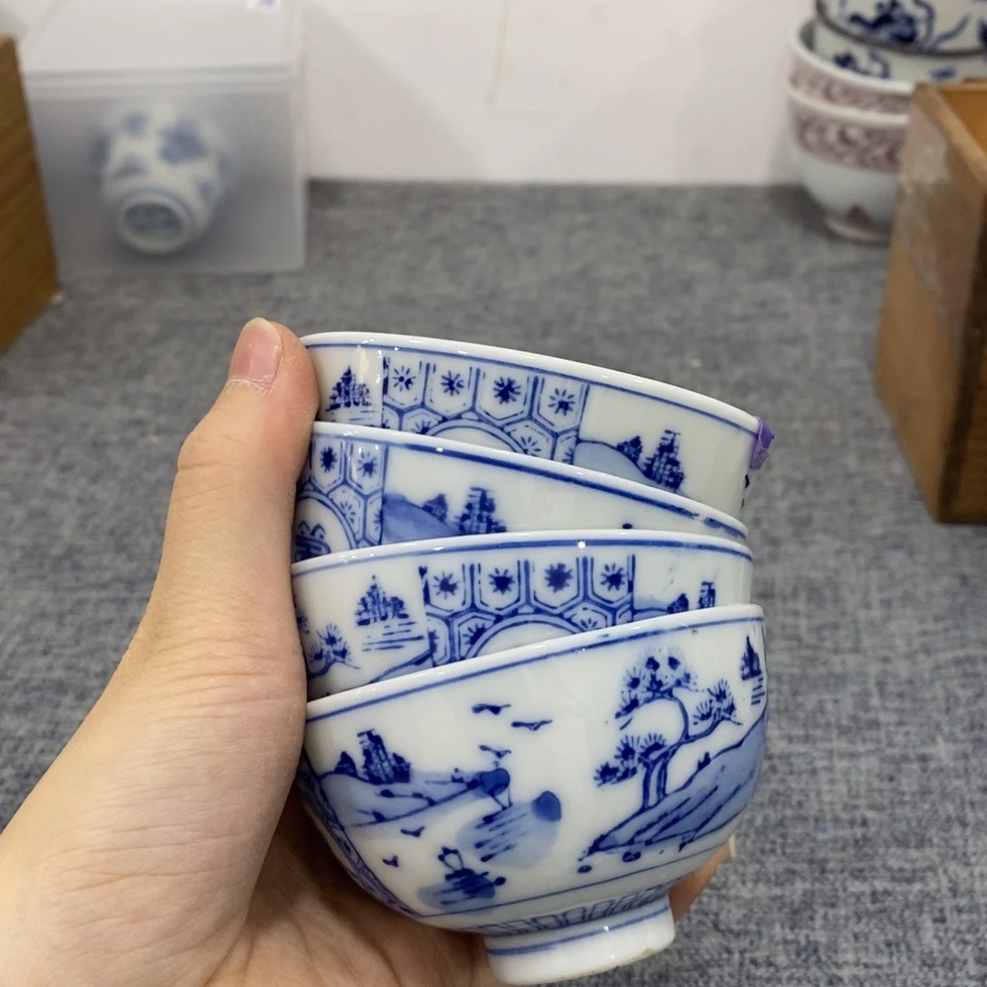 瓷片非常漂亮好看的碗